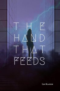 Cover des Romans „The hand that feeds“