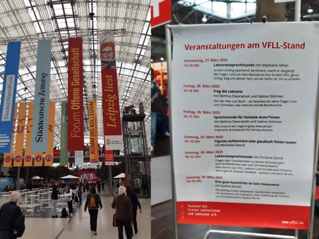 Symbolbild Leipziger Buchmesse 2025, Fotos: Sibylle Schütz