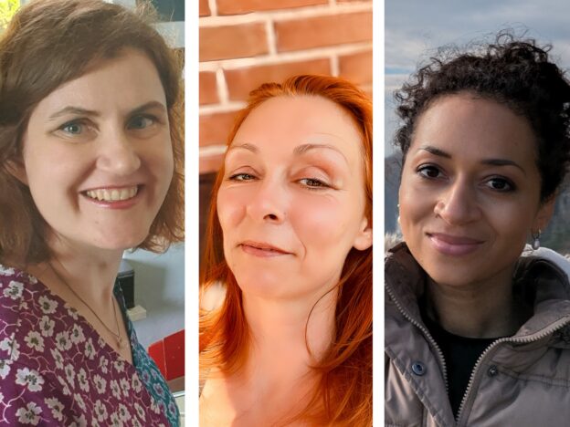 Porträts des neuen Team der RG Hamburg (VFLL): Anna-Lisa Schmager, Tanja Wilts und Xenia Boe